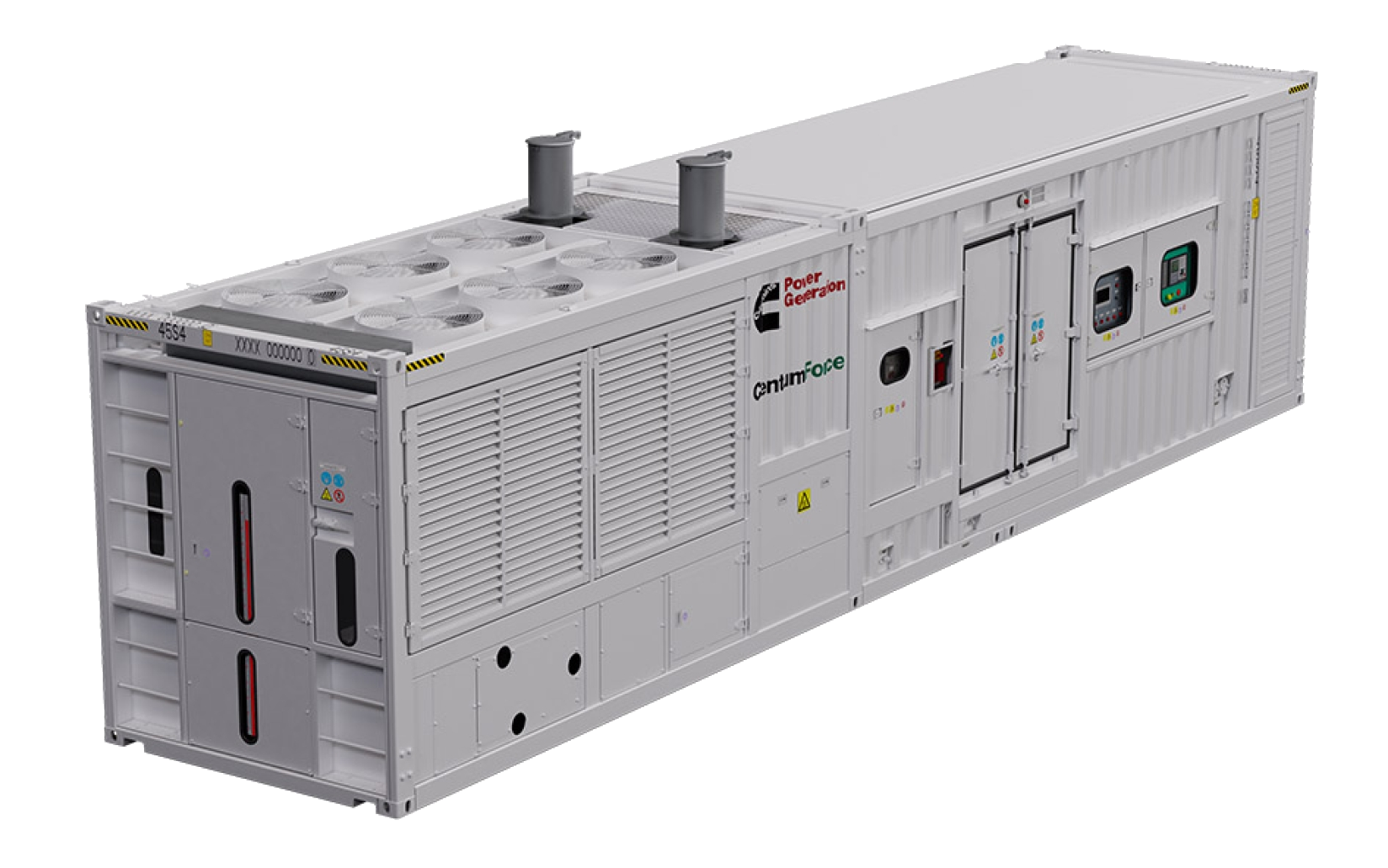 Cummins 800 кВт в контейнере. Аренда дизельных электростанций 800 кВт
